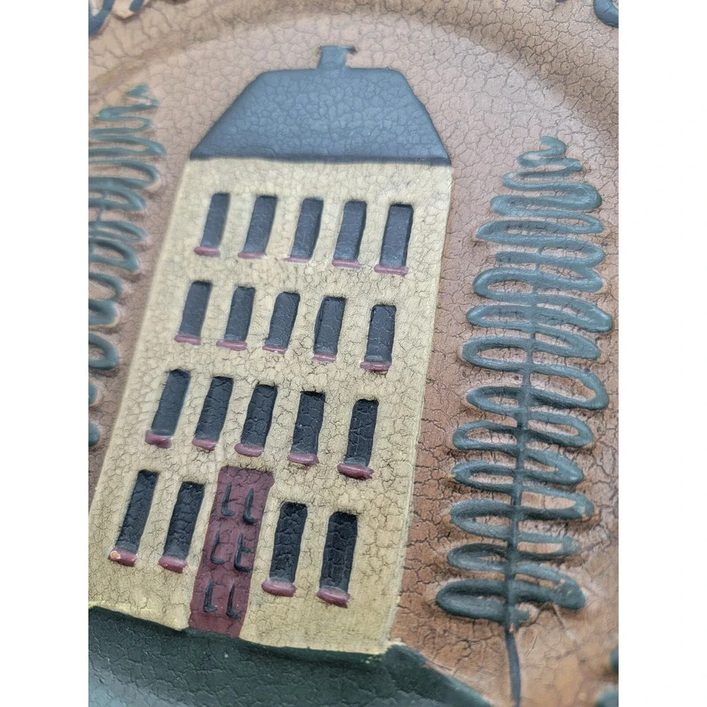 House Warming Gift Ragon House Decorative Plate "Bless Our Home" Collectible - Picture 9 of 12